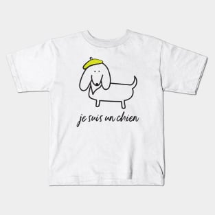 French Dachshund I am a Dog Doxie Kids T-Shirt